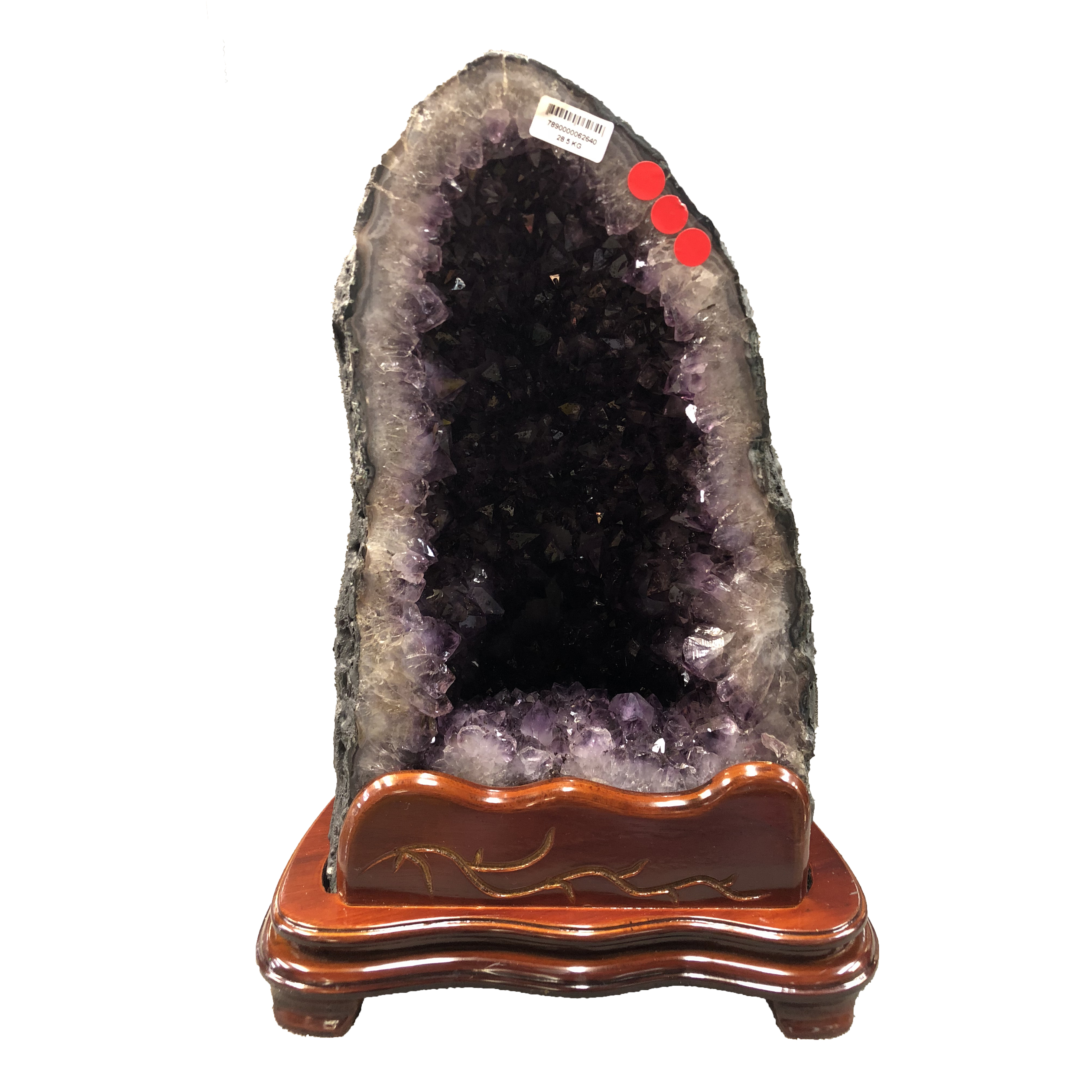 巴西紫晶洞28.5公斤