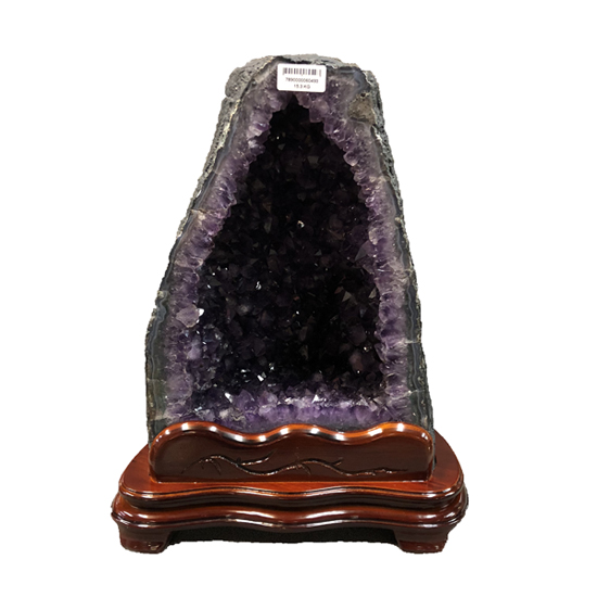 巴西紫晶洞15.3公斤