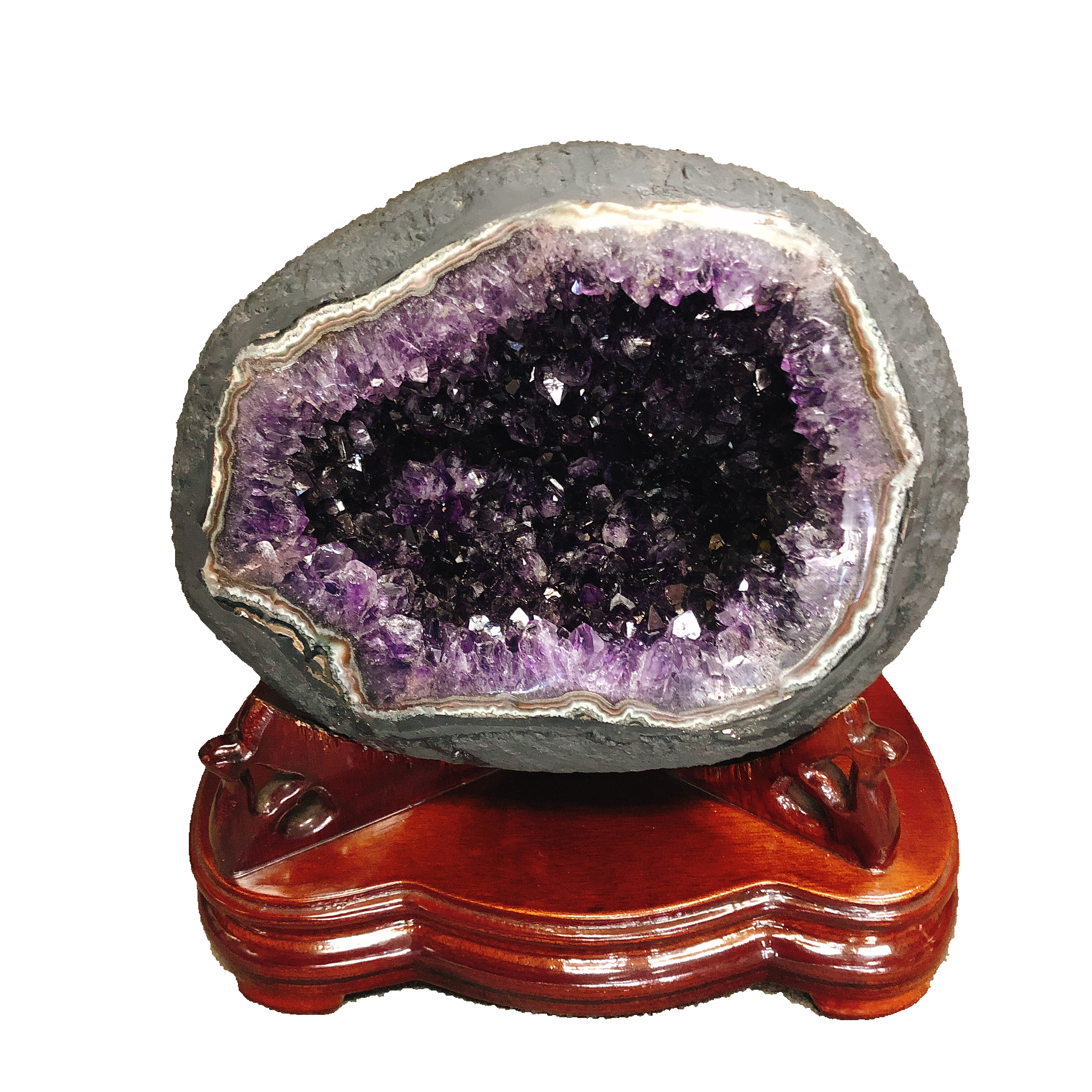 頂級烏拉圭紫晶洞6.3公斤