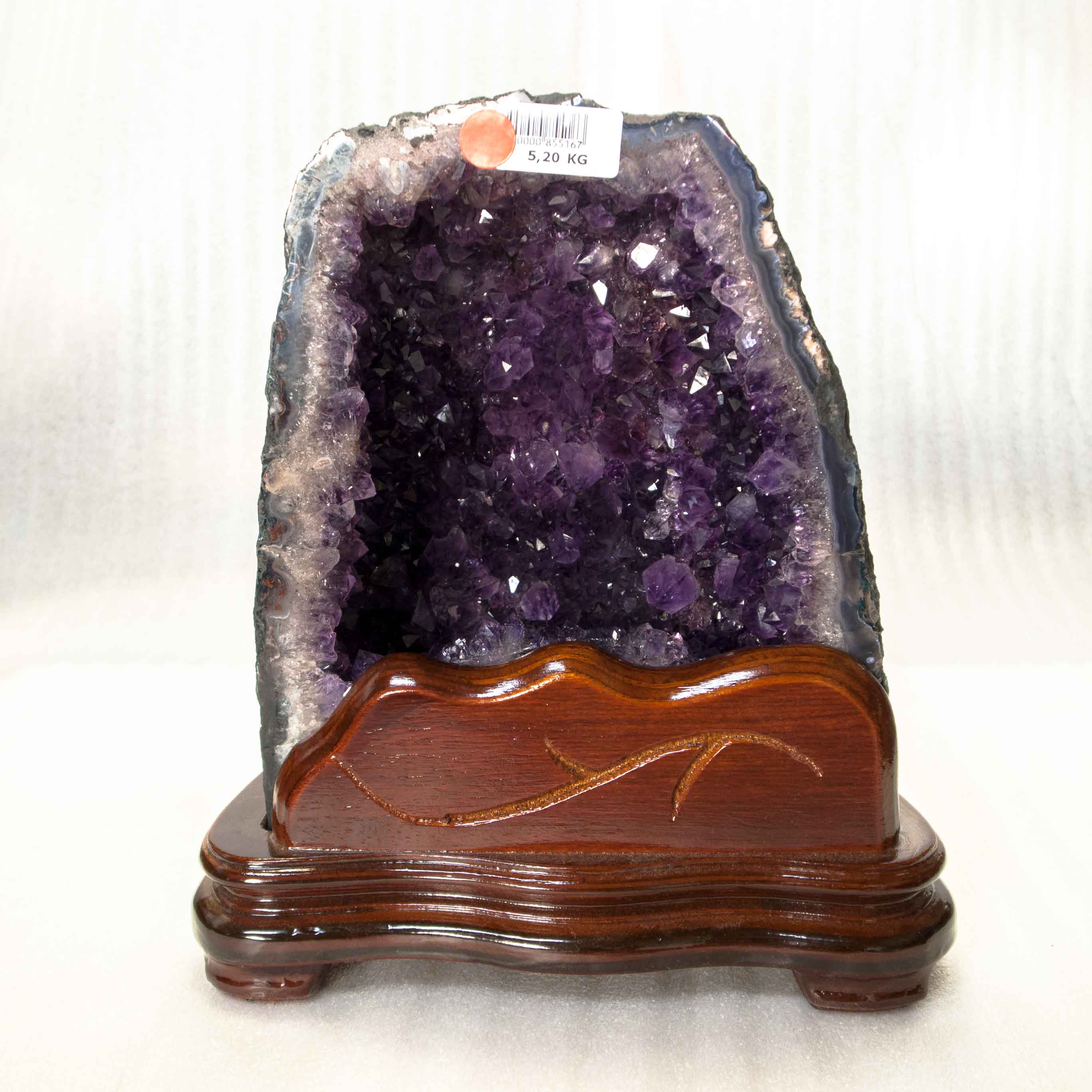 巴西紫晶洞5.2公斤