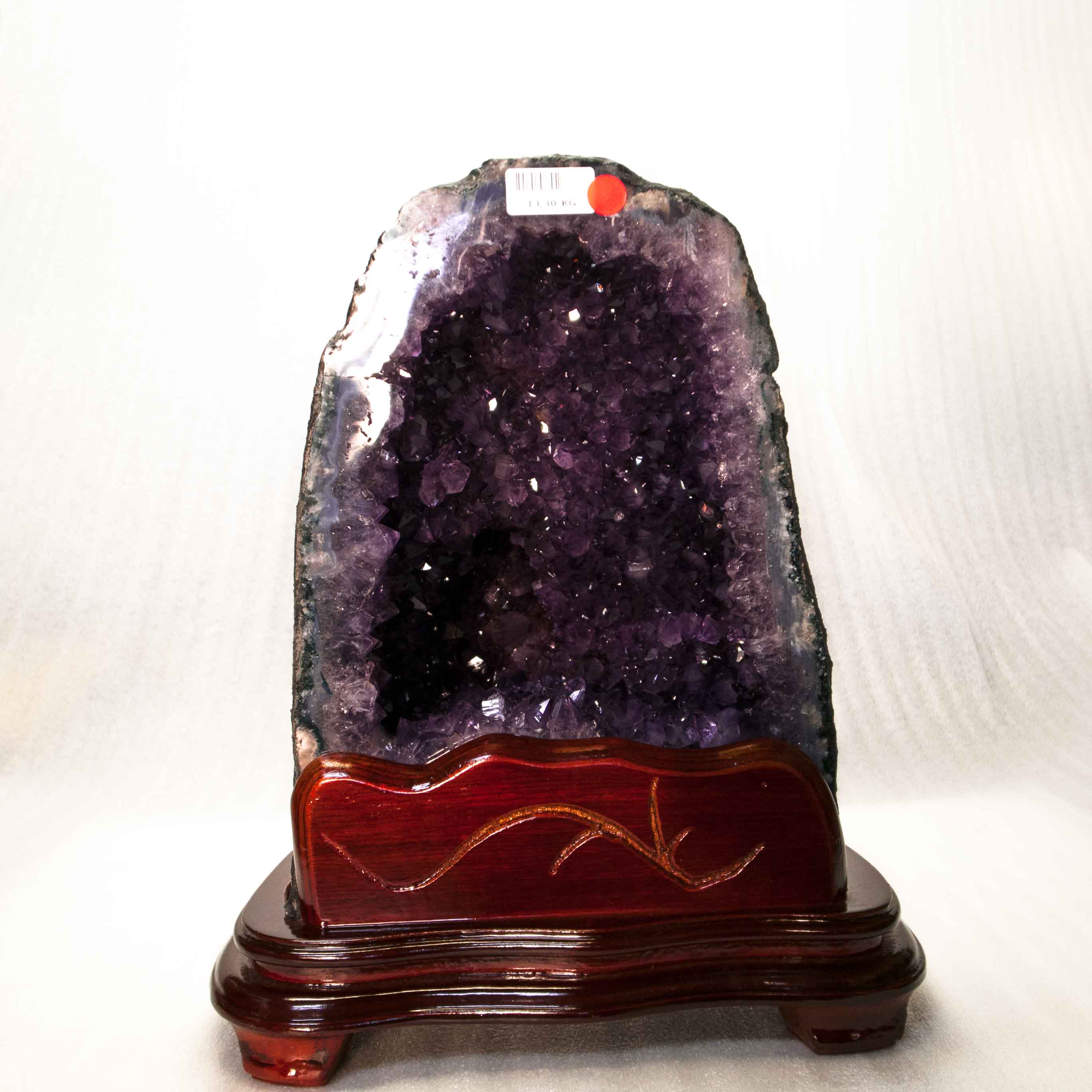 巴西紫晶洞13.3公斤