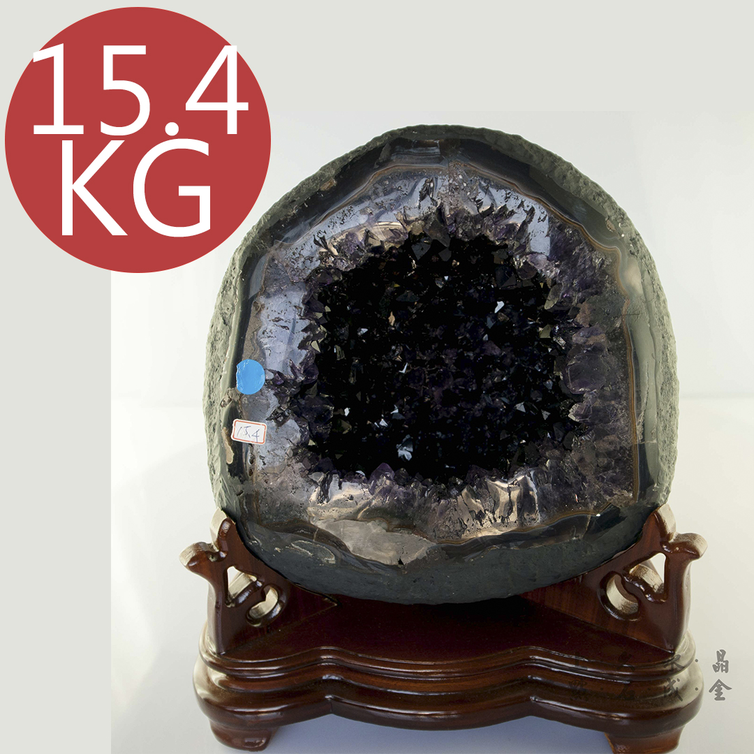烏拉圭紫晶洞15.4公斤 