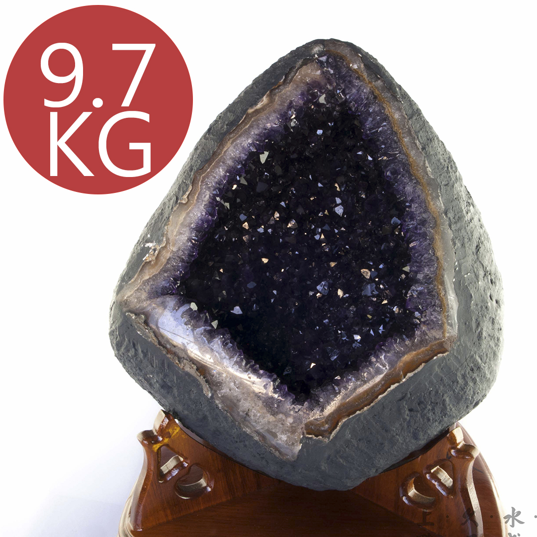 烏拉圭紫晶洞9.7公斤