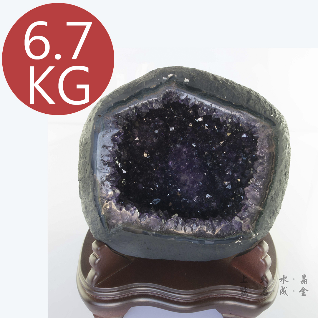 烏拉圭紫晶洞6.7公斤