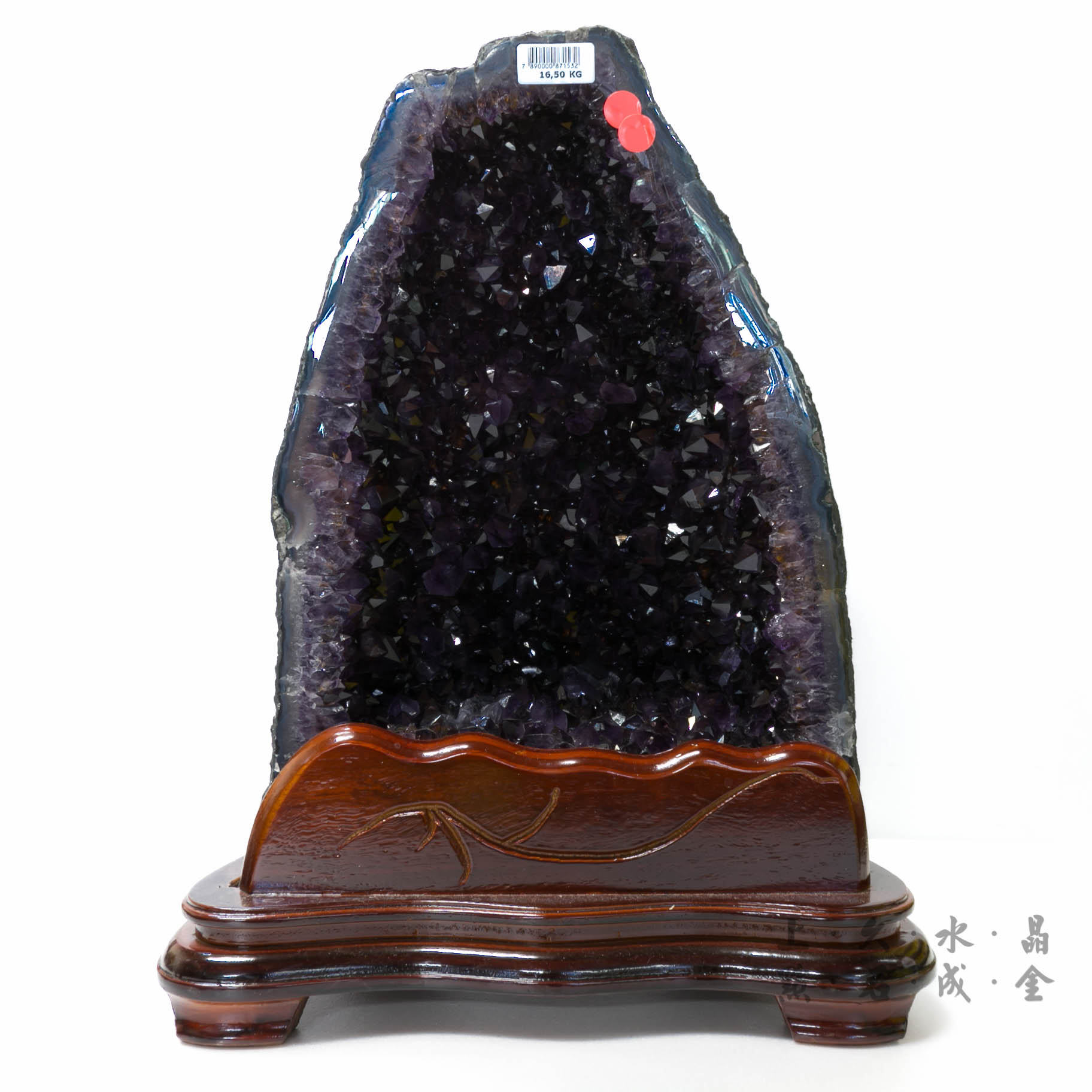 巴西紫晶洞16.5公斤